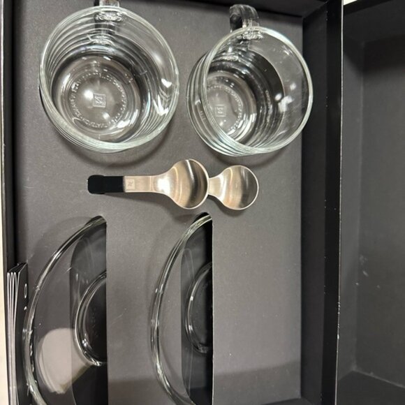 Nespresso Glass Espresso Set with Spoons - Picture 3 of 6